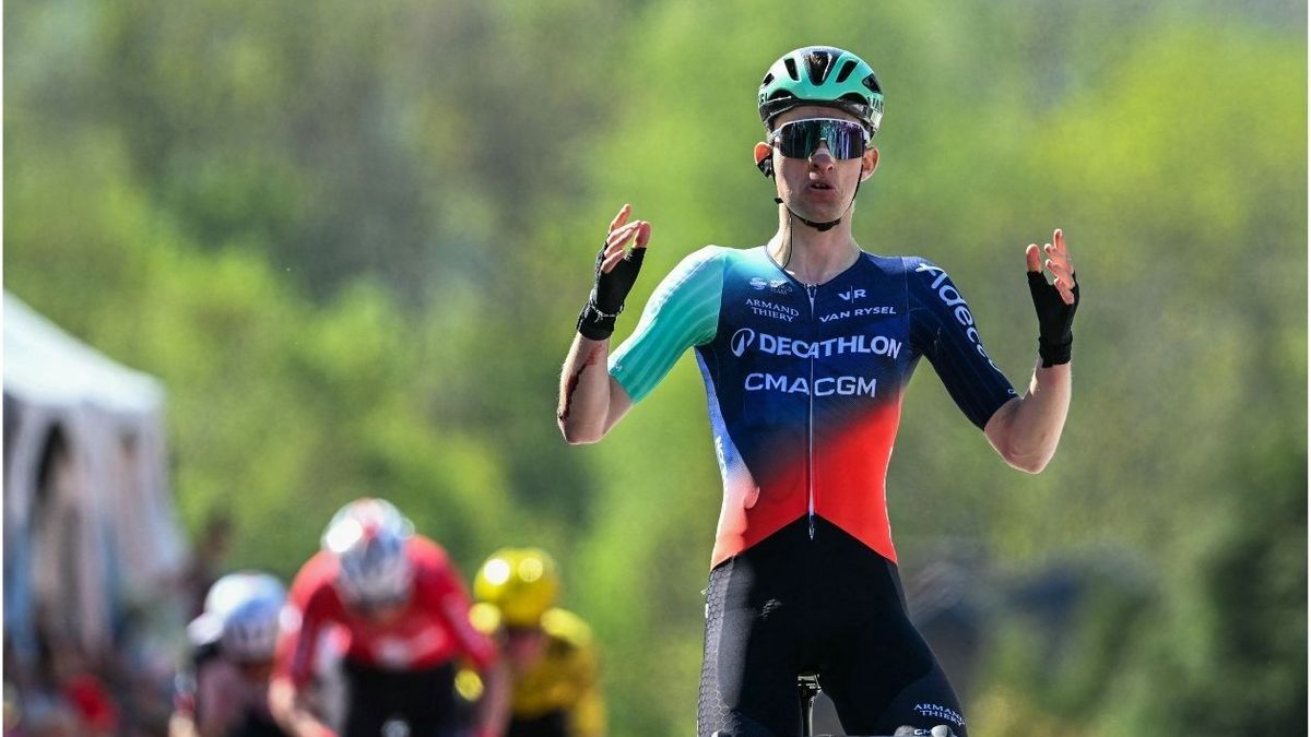 Paul Seixas, ciclista francés que debutará en el Tour de Francia