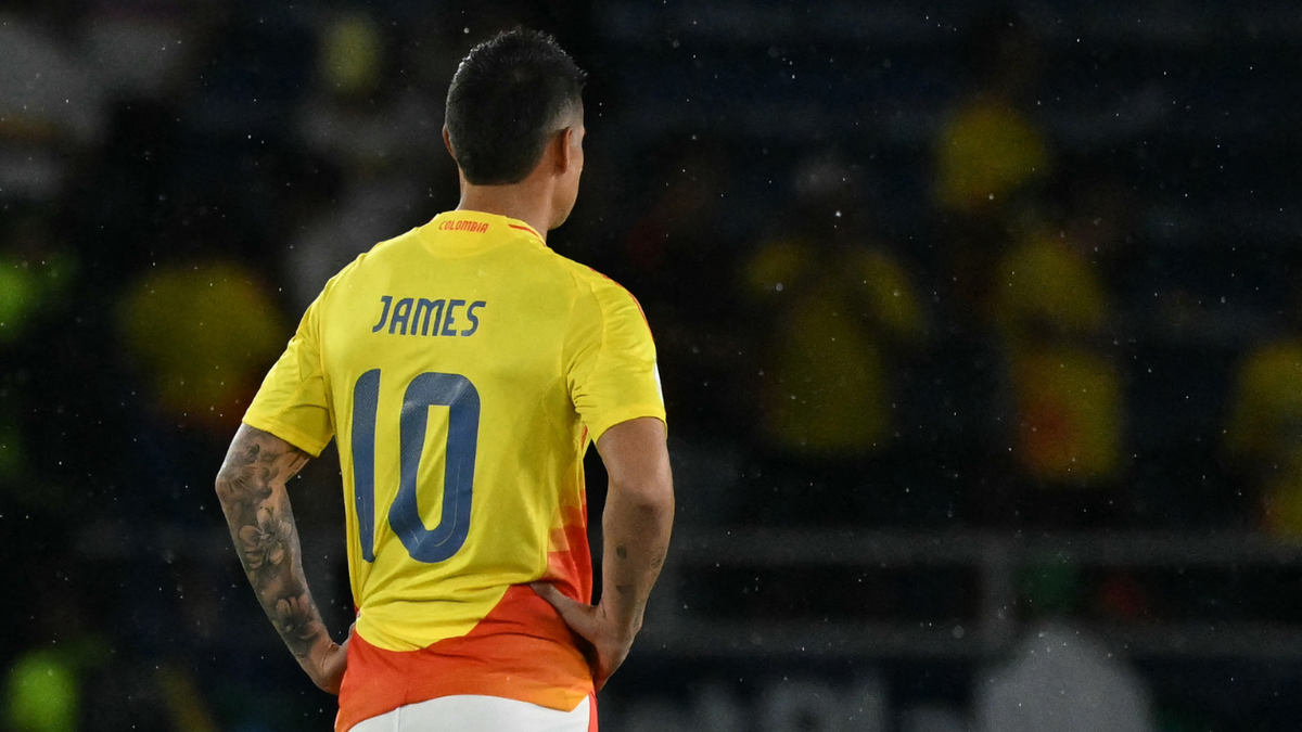 James con la tricolor.