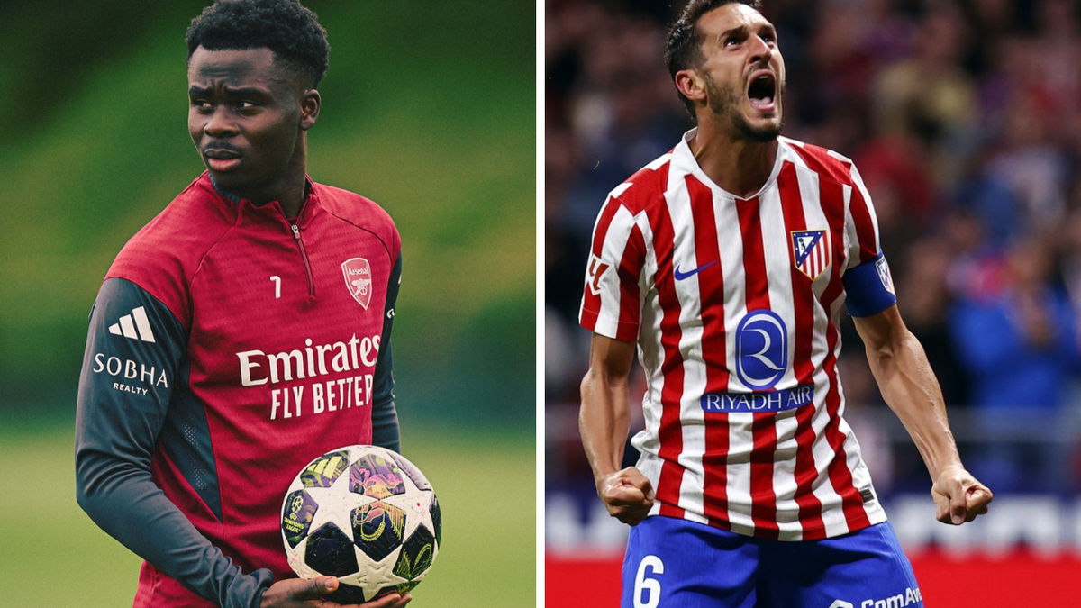 Arsenal vs. Atlético de Madrid.