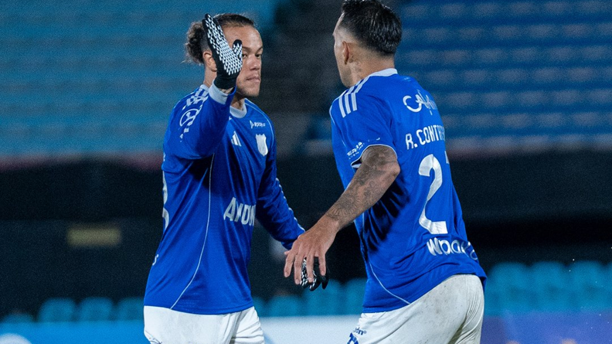 Leonardo Castro sufrió en Copa Sudamericana con Millonarios
