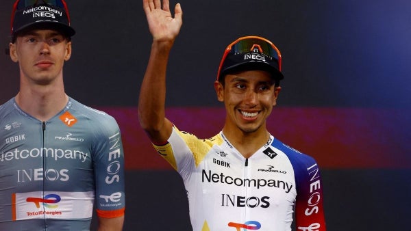 Egan Bernal y más colombianos en la general del Giro de Italia - etapa 1