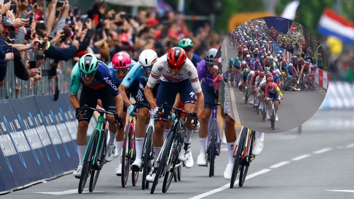 Caída en la etapa 1 del Giro de Italia