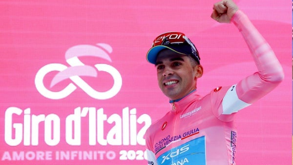 Uruguay está de fiesta: Thomás Silva hizo historia al ganar etapa y liderar el Giro de Italia
