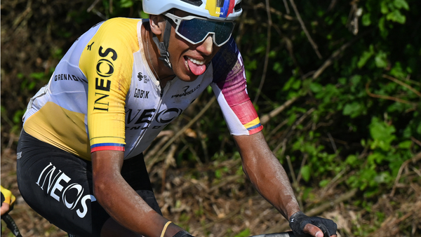Susto con Egan Bernal en la etapa 4: puso en riesgo la general
