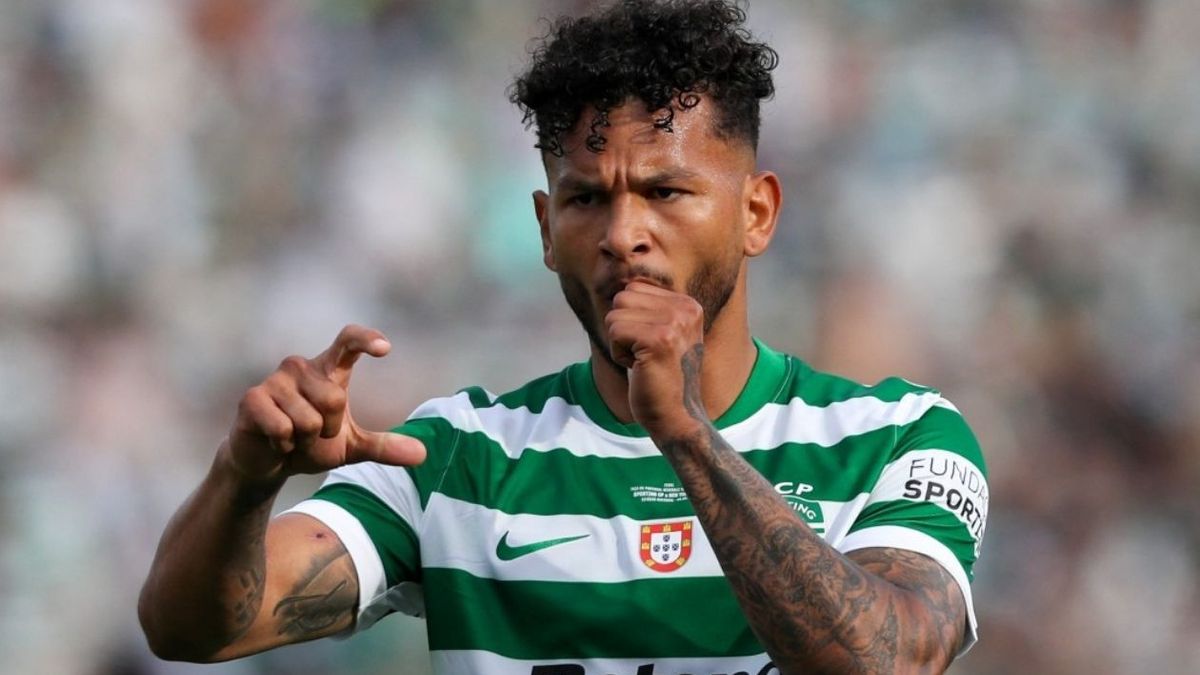 Luis Javier Suárez en la temporada 2025/2026 con Sporting CP