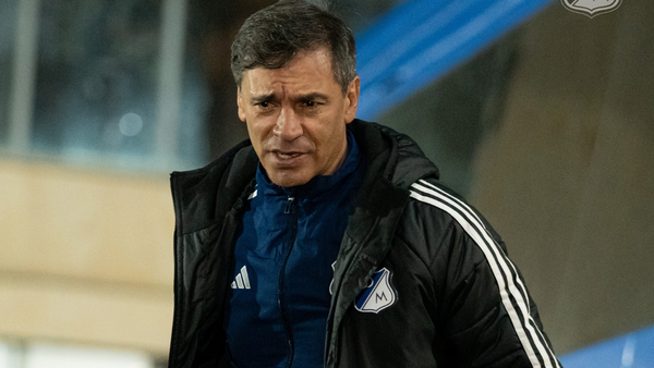 Fabián Bustos habló sobre el futuro de Falcao y Mackalister Silva en Millonarios
