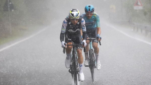 Einer Rubio fue sancionado en el Giro de Italia