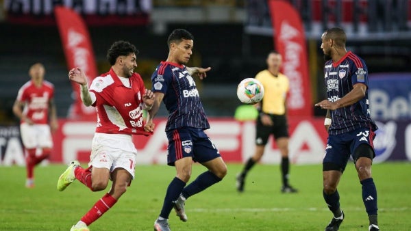 La ventaja de Santa Fe sobre Junior en las semifinales de la Liga BetPlay