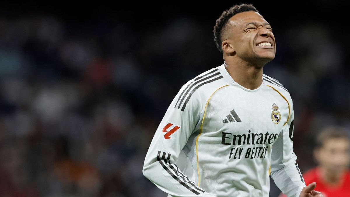 Kylian Mbappé en el Real Madrid