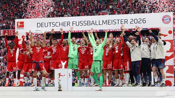 Bayern Múnich levanta el trofeo de la Bundesliga tras vencer a Koln de la mano de Luis Díaz