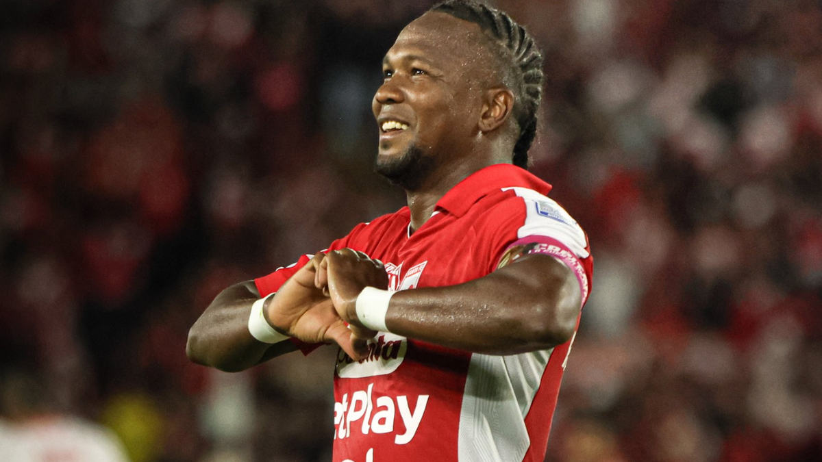 Rodallega se acerca a la cima de la tabla de goleadores de la Liga Betplay