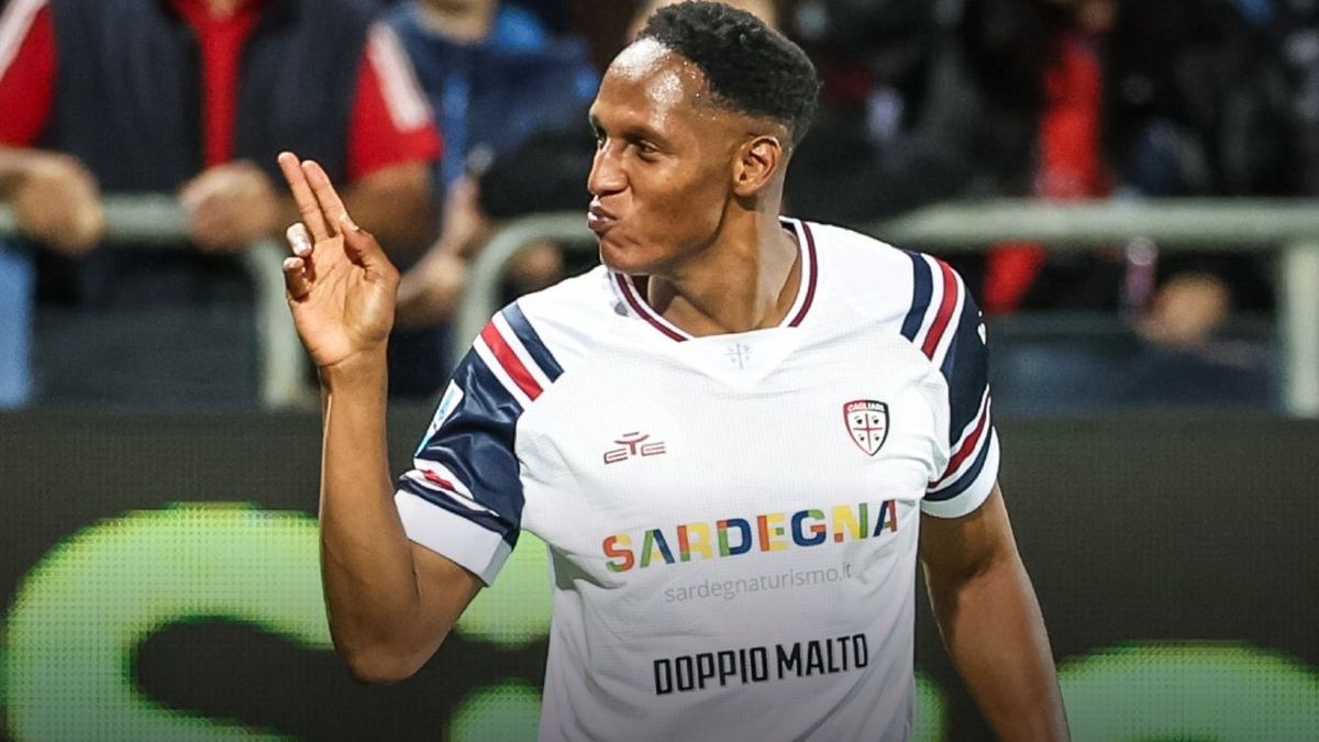 Yerry Mina marcó golazo con el Cagliari