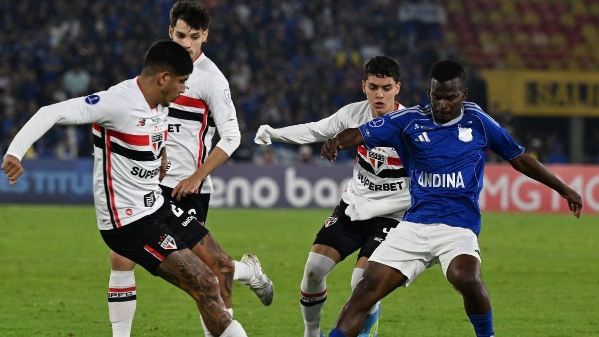 Millonarios visita a Sao Paulo en la fecha 5 de la Copa Sudamericana.