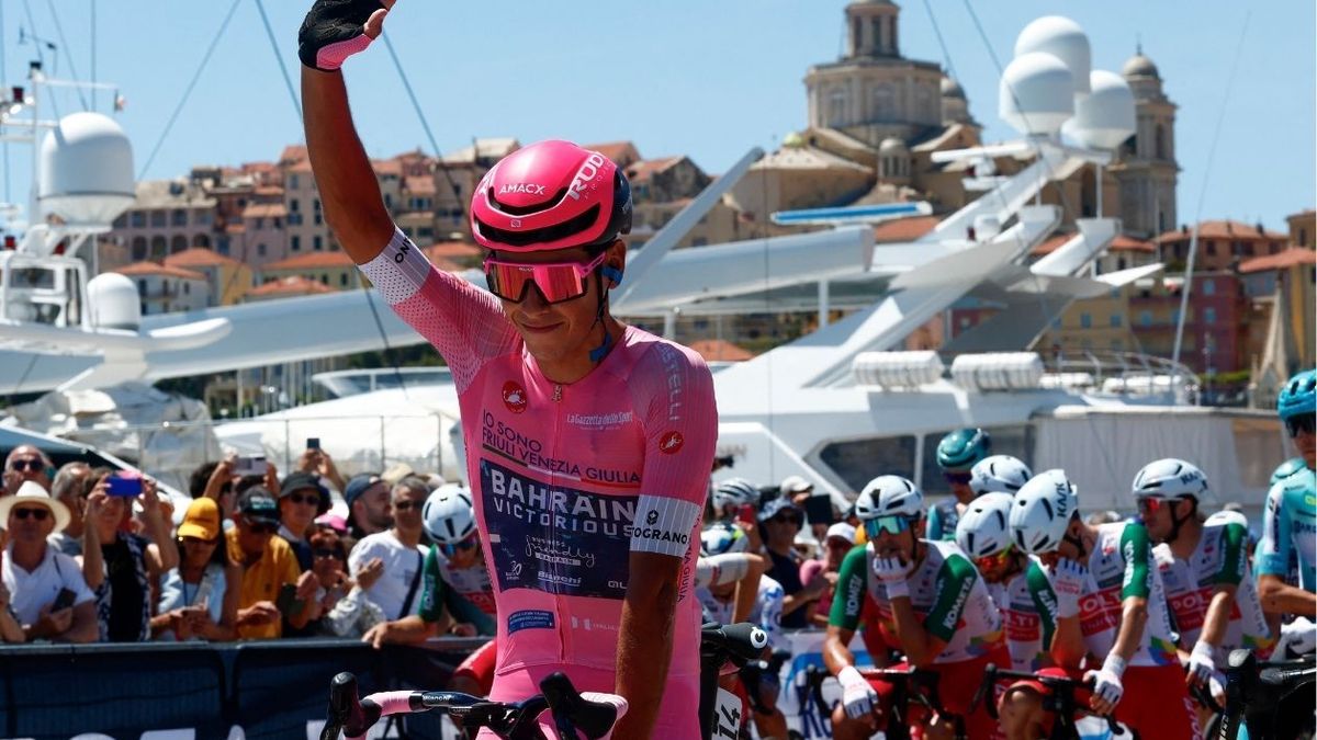 Afonso Eulálio, líder del Giro de Italia 2026, etapa 12