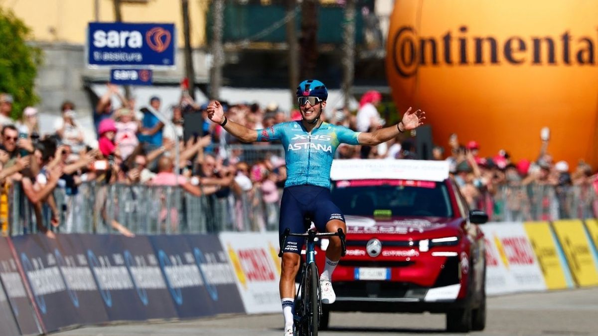 Alberto Bettiol, ganador etapa 13 del Giro de Italia