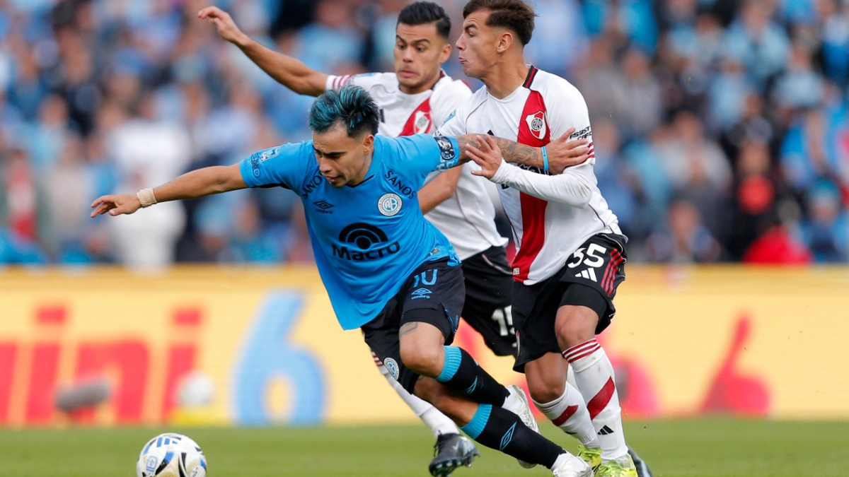 River vs. Belgrano.