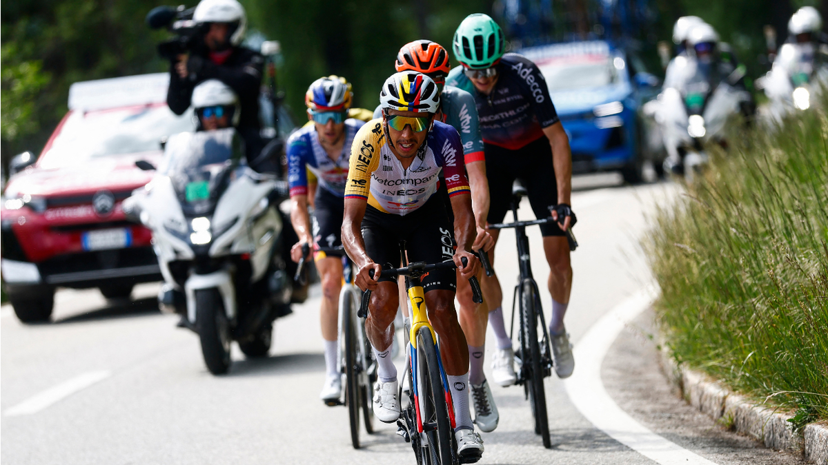 Egan Bernal y los colombianos en la clasificación general del Giro de Italia