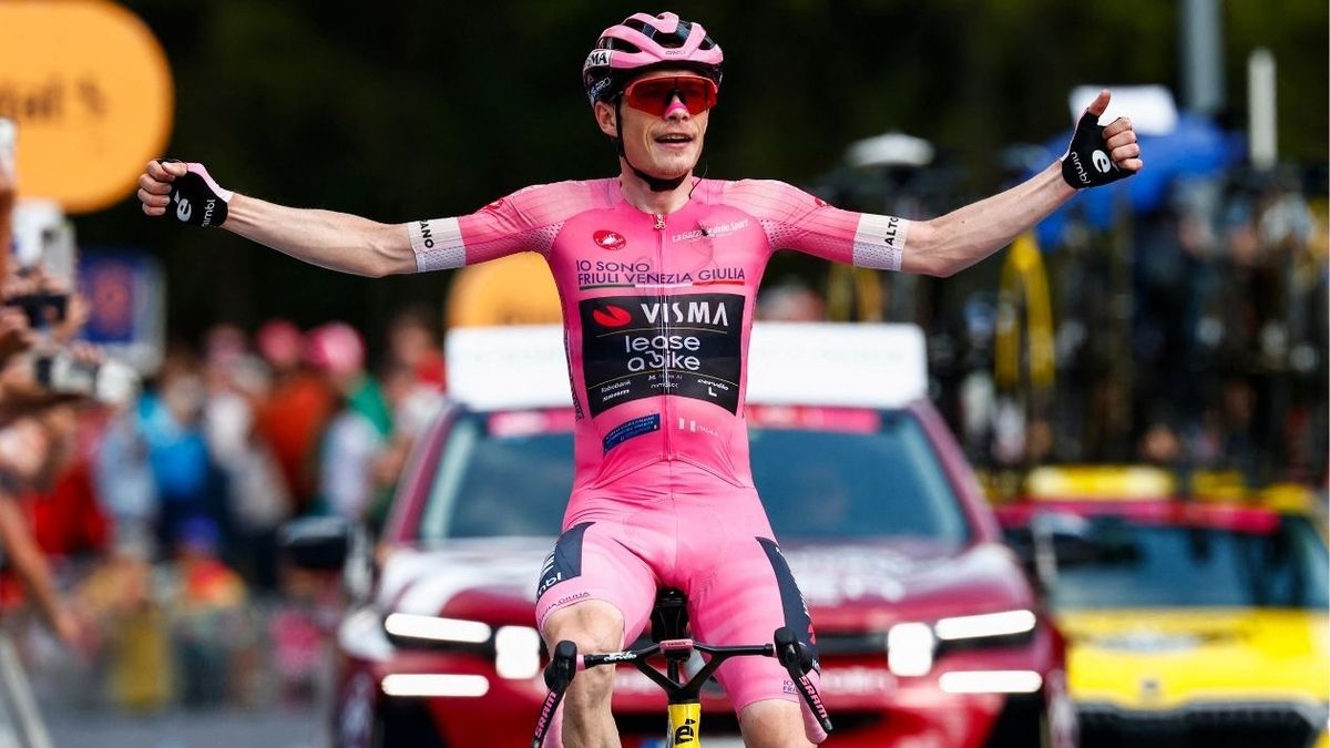 Jonas Vingegaard, ganador etapa 16 del Giro de Italia