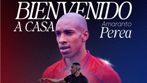 OFICIAL: Amaranto Perea es nuevo DT de Medellín