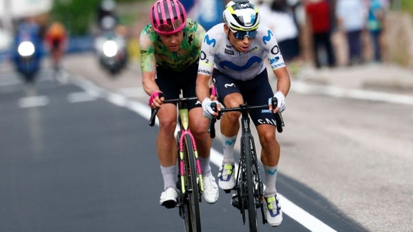 Einer Rubio volvió a rozar la gloria en el Giro de Italia: “Estoy más cerca, olor a triunfo”
