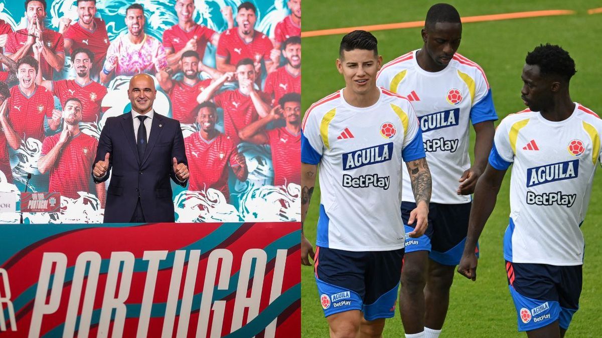 Selección de Portugal y Selección Colombia, rivales en el Mundial