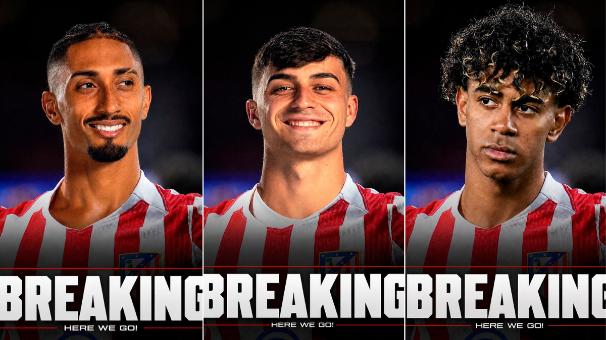 Atlético de Madrid hizo polémicas publicaciones por fichajes de Barcelona
