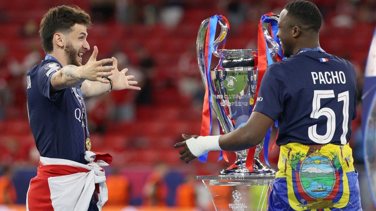 Willian Pacho, campeón con el PSG por segunda vez