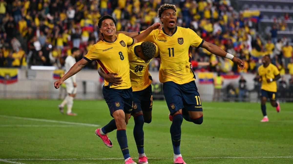 Ecuador superó a Arabia Saudita antes del Mundial