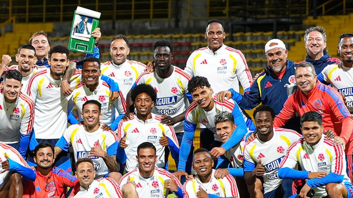 La Selección Colombia ya está en el Estadio El Campín