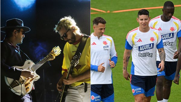 Así fue el show de Morat despidiendo a la Selección Colombia