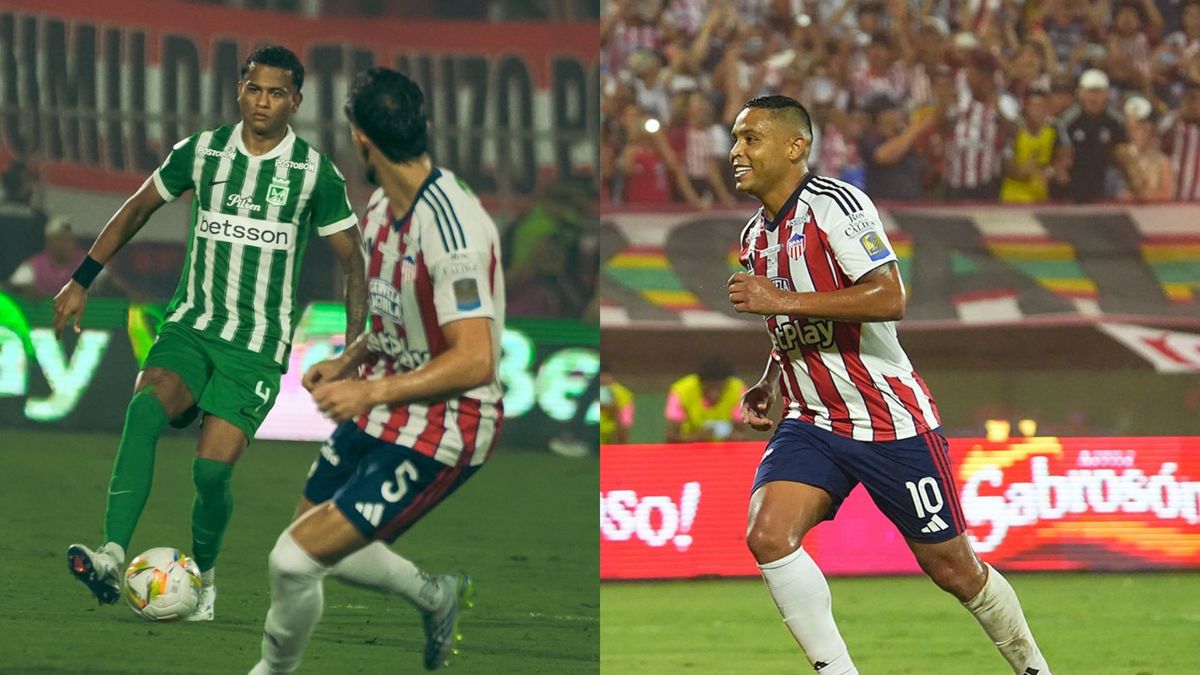 Atlético Nacional y Junior en finales de la Liga BetPlay