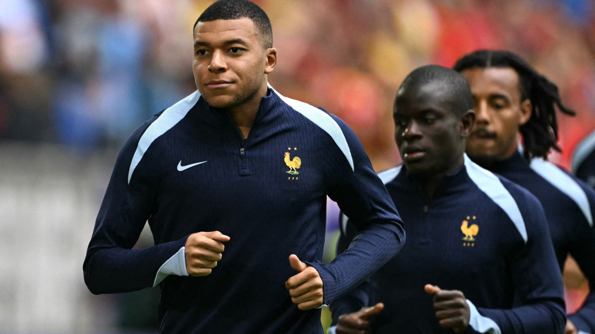 Mbappé y Kanté.