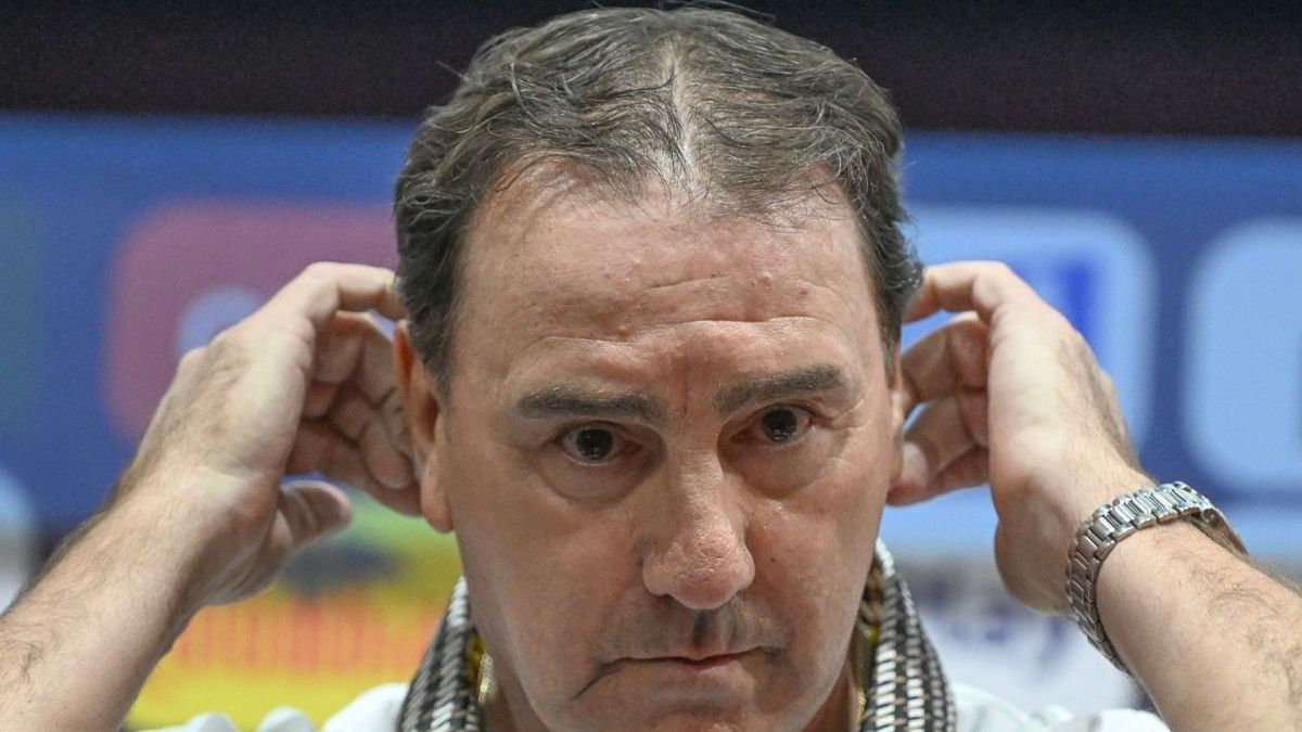 Néstor Lorenzo, entrenador de Colombia