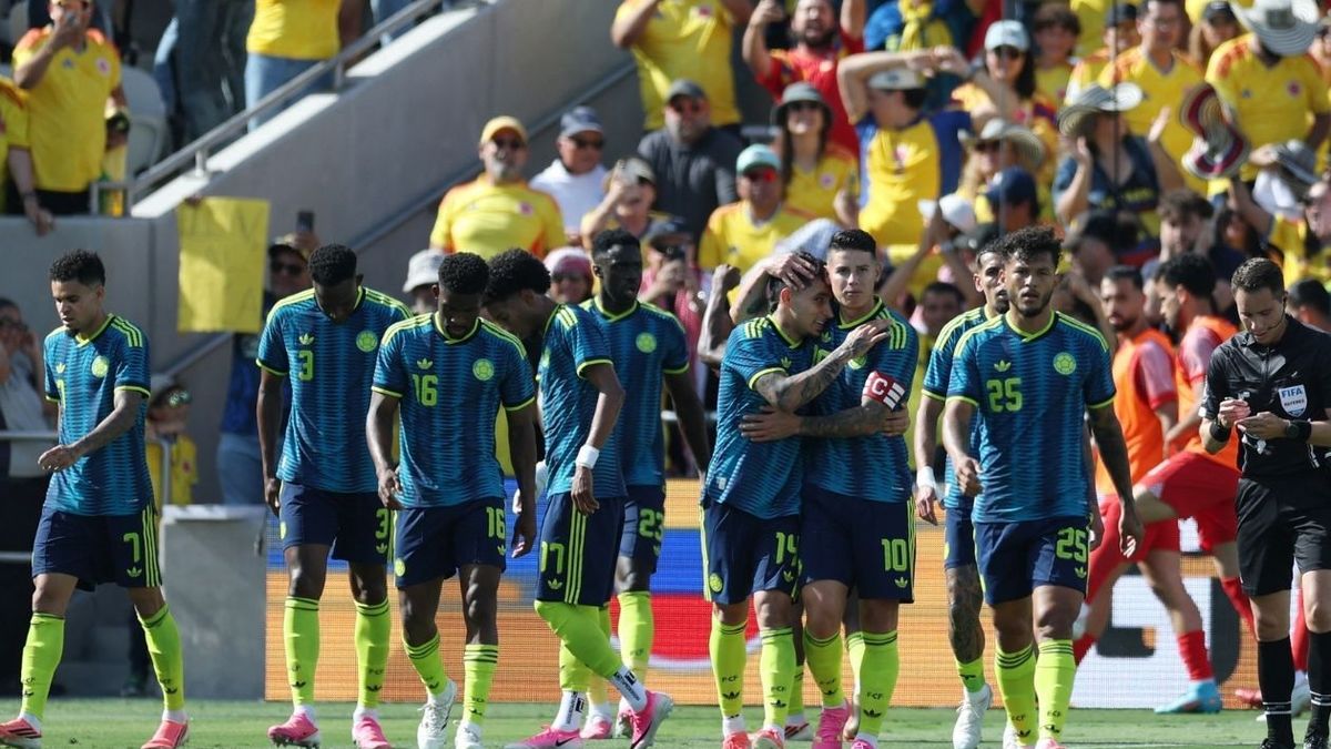 Gol de Jhon Arias Colombia 1-0 Jordania