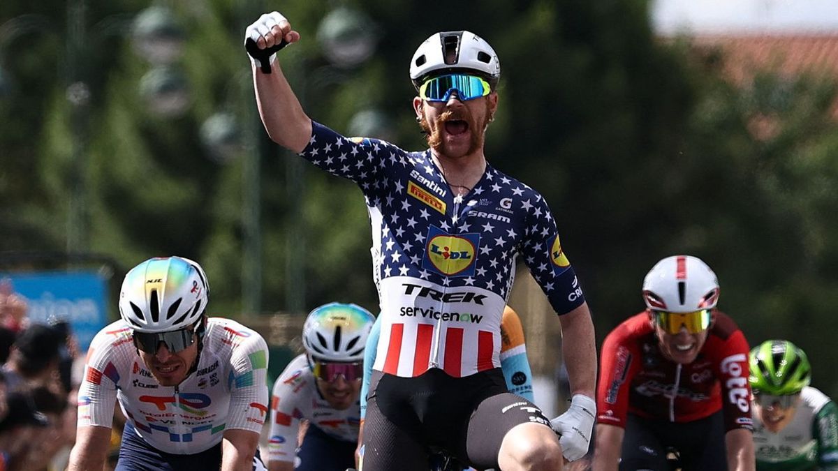 Quinn Simmons ganó la cuarta etapa del Tour Auvergne - Rhone-Alpes