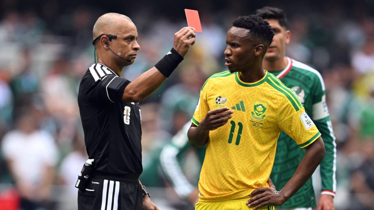 Rojas en la apertura del Mundial.