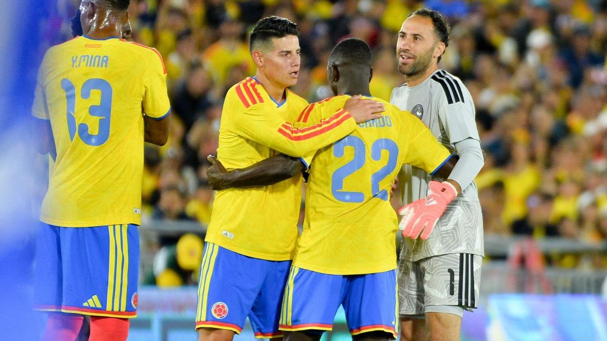 Delantero de la Selección Colombia recibió un golpe y generó preocupación
