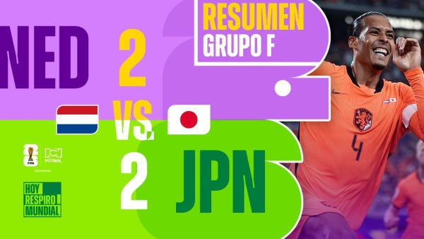 [Video] Japón rescató un punto de manera agónica en partidazo con Países Bajos