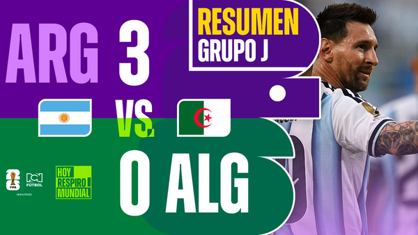 [Video] Argentina, con un Messi inspirado, goleó a Argelia - resumen y goles