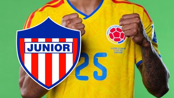 Junior fichará delantero de Selección Colombia que saldrá como agente libre