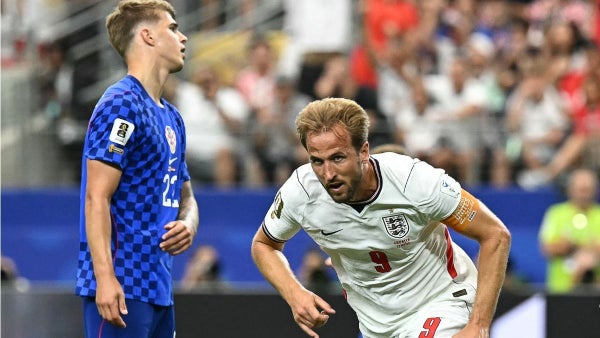 Inglaterra debutó con victoria y doblete de Harry Kane ante Croacia en el Mundial