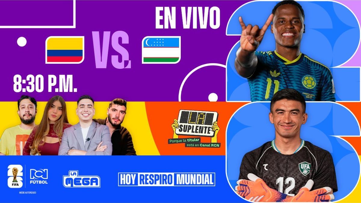 🔴EN VIVO🔴La Suplente: Colombia vs. Uzbekistán | Copa Mundial de la FIFA 2026