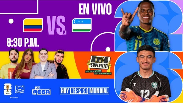 🔴EN VIVO🔴La Suplente: Colombia vs. Uzbekistán | Copa Mundial de la FIFA 2026