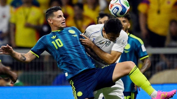 James valoró la victoria de Colombia sobre Uzbekistán: 