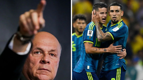 Así reaccionó Carlos Antonio Vélez tras el triunfo de Colombia en el Mundial