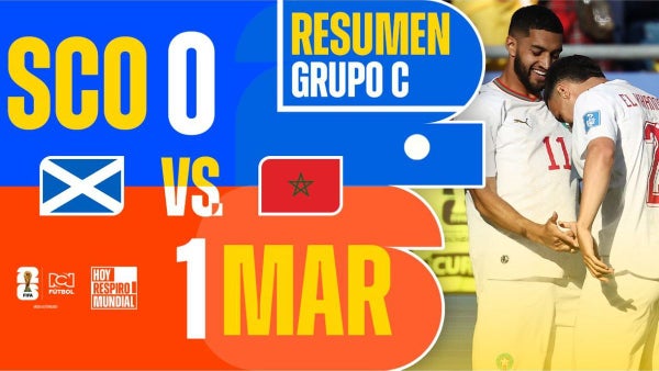 [Video] Marruecos fue superior a Escocia y sumó su primera victoria en el Mundial