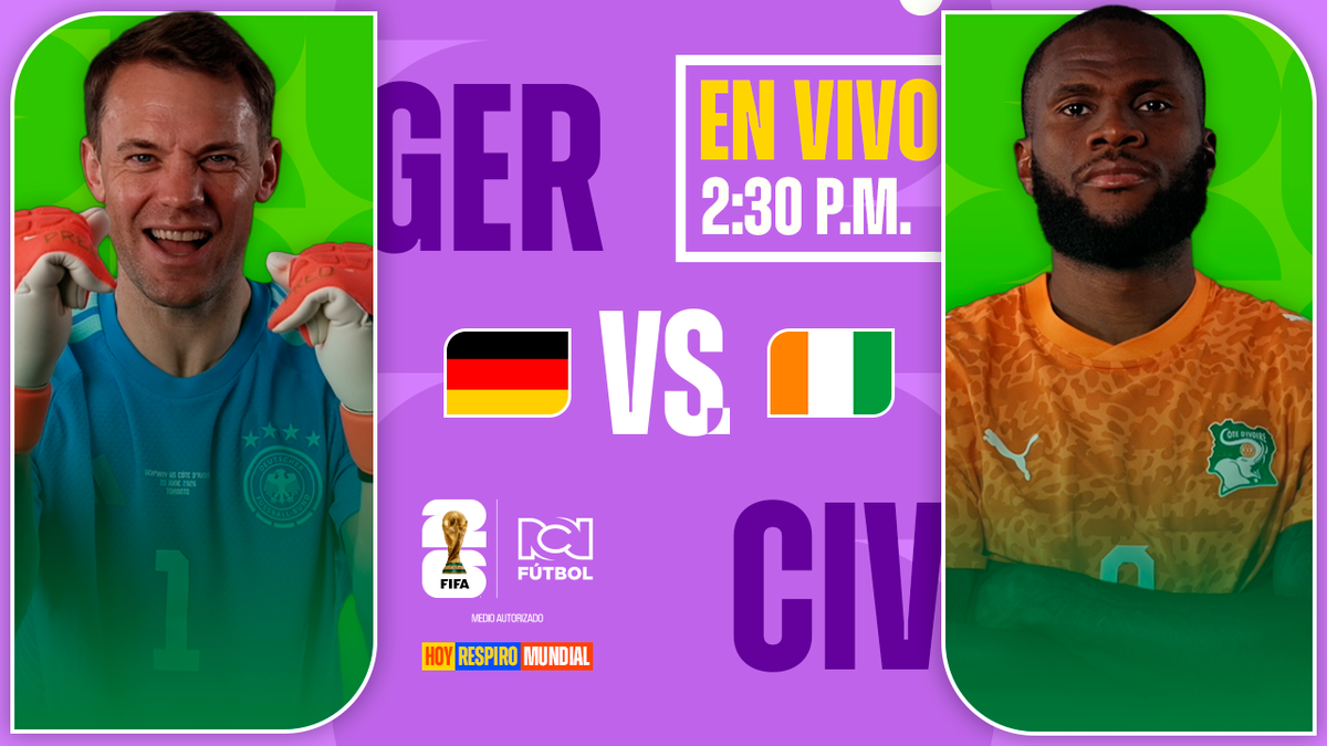 Alemania Vs Costa de Marfil EN VIVO Copa del Mundo