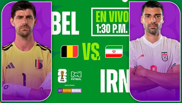 EN VIVO Bélgica vs. Irán | Copa Mundial de la FIFA 2026