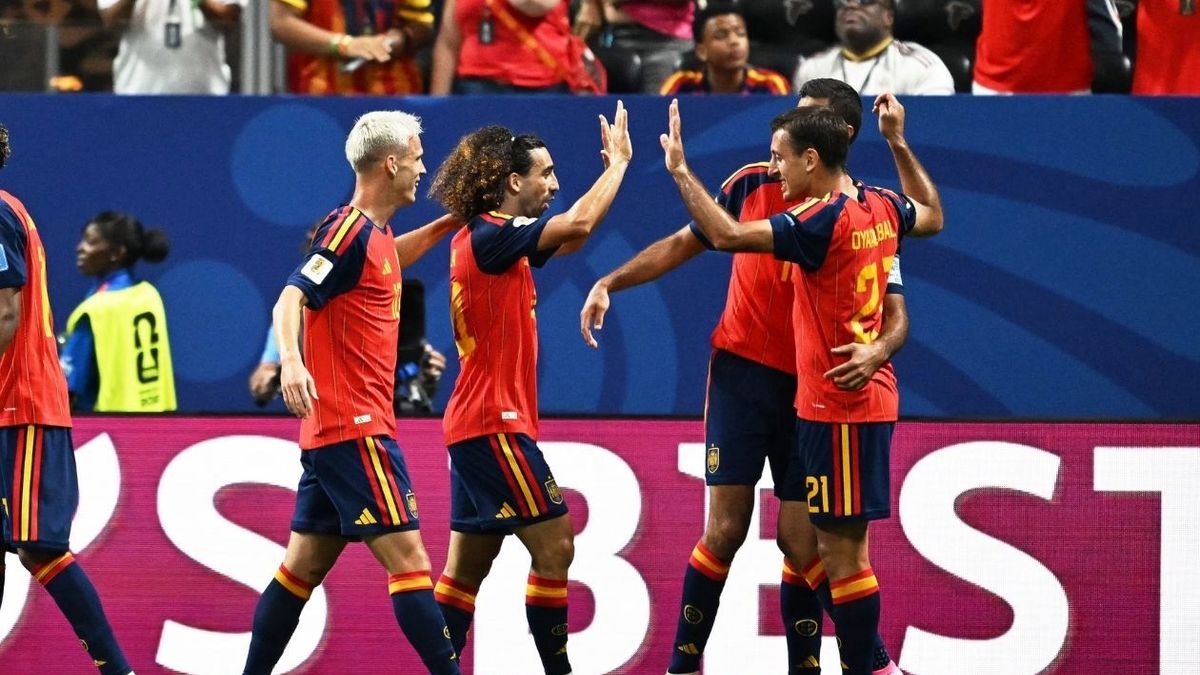 España goleó a Arabia Saudita en la Copa del Mundo