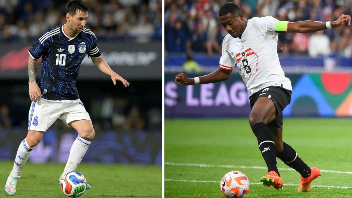 Lionel Messi y David Alaba encabezan las nóminas de Argentina y Austria